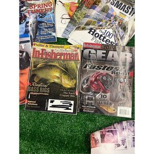 Bass Bassmaster In-fisherman 2014 Magazine lot